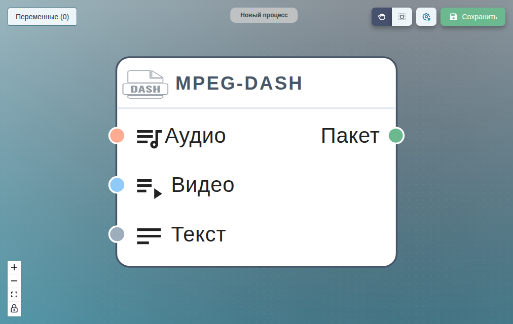 dash упаковывает дорожки аудио, видео и текста в манифест DASH.